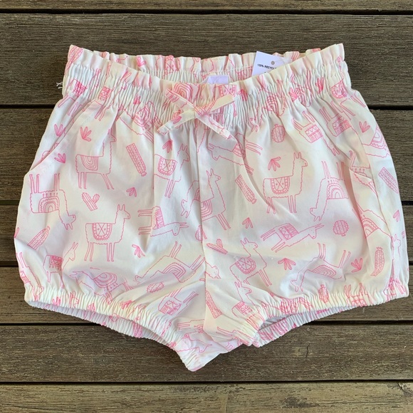 GAP Other - NWT Baby Gap White & Pink Shorts